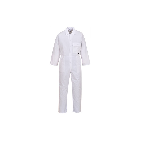 Click for a bigger picture.White Standard BOILERSUIT small