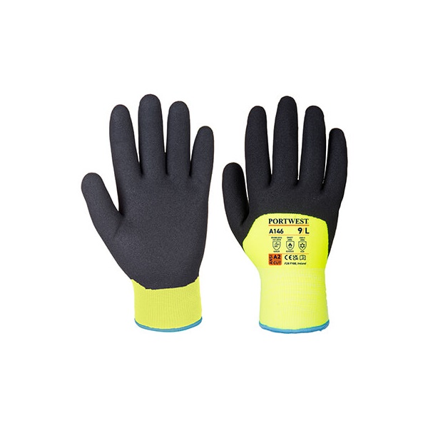 Click for a bigger picture.Yellow ARCTIC WINTER  Glove  L (10)   x12
