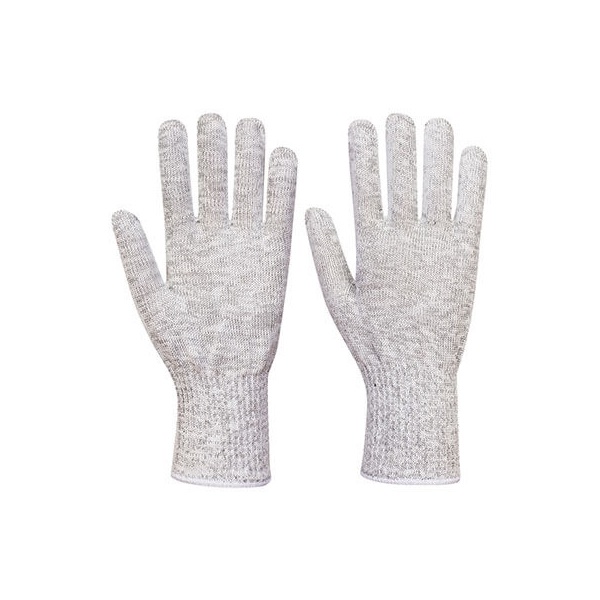 Click for a bigger picture.Grey AHR 10 Food Glove Liner - large