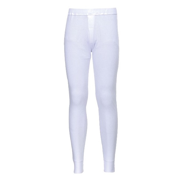Click for a bigger picture.White THERMAL TROUSERS (Long Johns) xx.lg