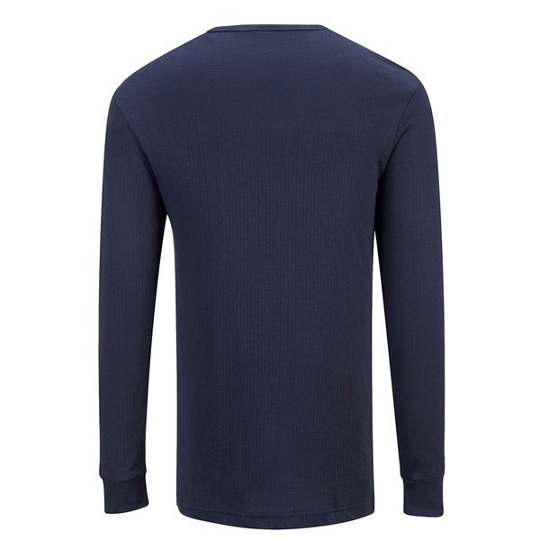 Click for a bigger picture.Navy Long Sleeve THERMAL T-SHIRT xx.large
