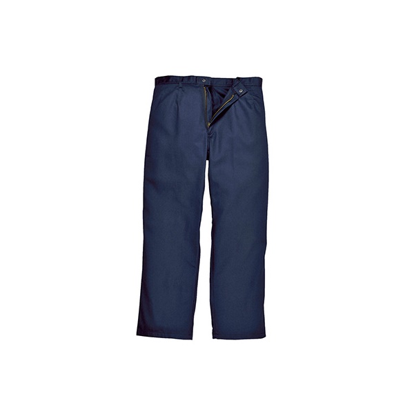 Click for a bigger picture.Navy Bizweld TROUSERS -Medium (33-34)