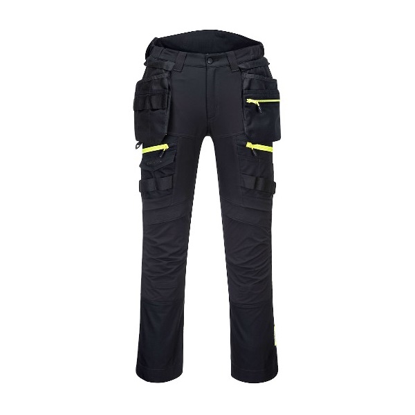 Click for a bigger picture.BlackDetachable Holster Pocket Trousers 30