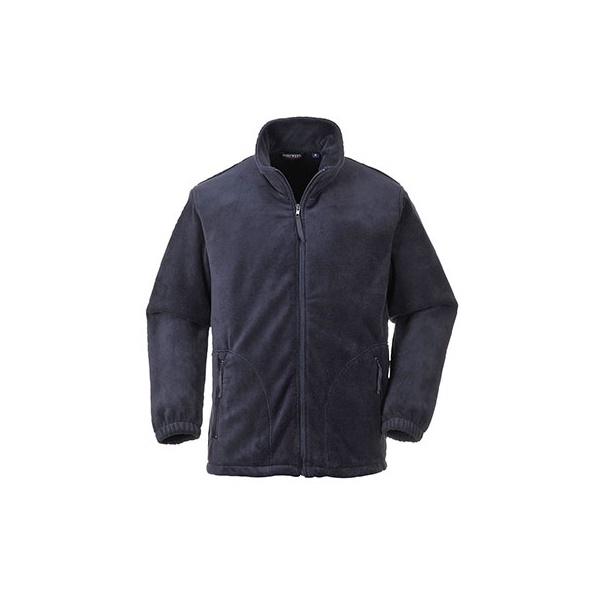 Click for a bigger picture.Navy ARGYLL Heavy FLEECE large