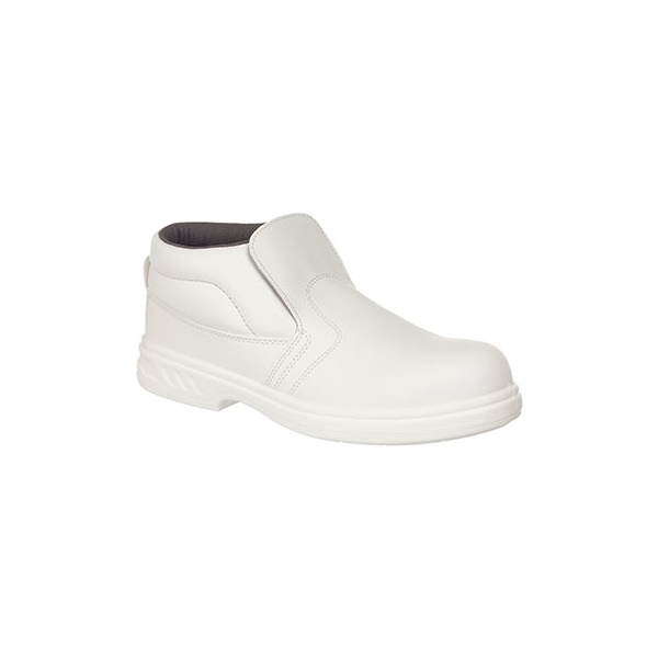 Click for a bigger picture.White Slip On Safety Boot S2 (36/3)