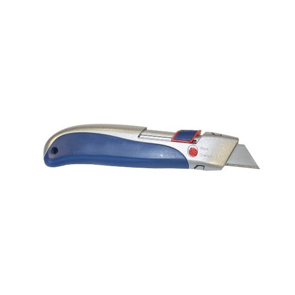 Click for a bigger picture.Retractable Safety Cutter  - blue