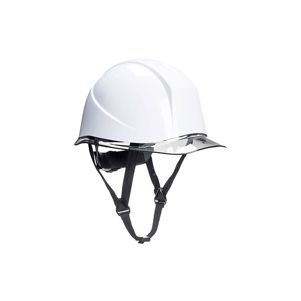 Click for a bigger picture.White Skyview Safety HELMET