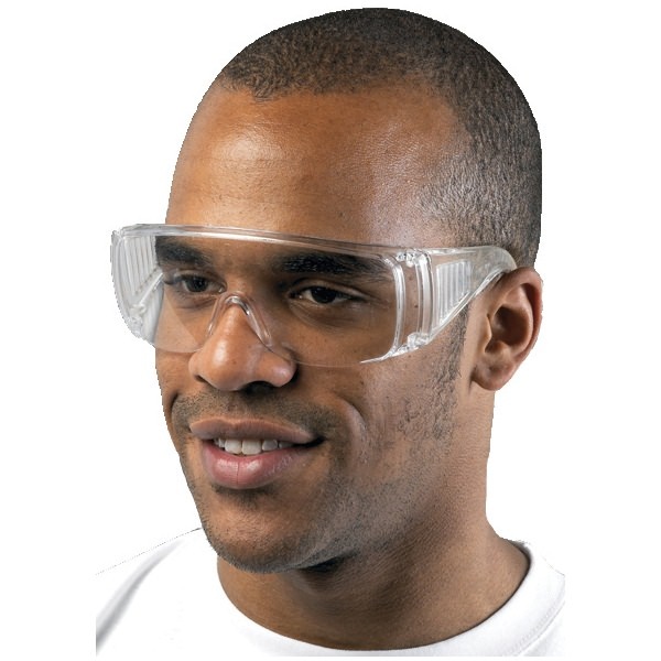 Click for a bigger picture.VISITOR Safety Spectacles CLEAR x12
