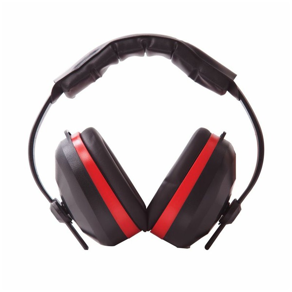 Click for a bigger picture.Comfort EAR DEFENDERS black/red