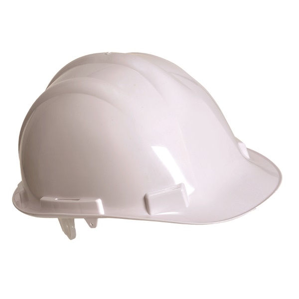 Click for a bigger picture.White ABS Safety HELMET