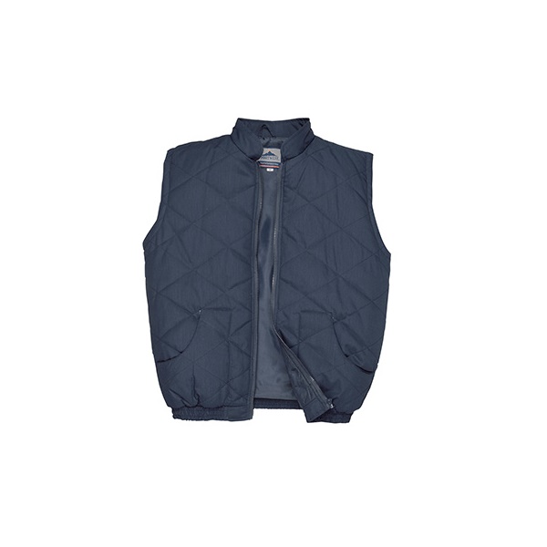 Click for a bigger picture.Navy Glasgow BODYWARMER  x.small