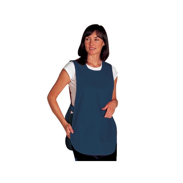 Click for a bigger picture.Navy TABARD with pocket lg/x.lg