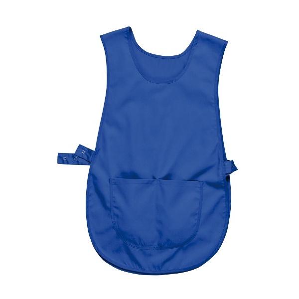 Click for a bigger picture.Royal Blue TABARD with pocket sm/med