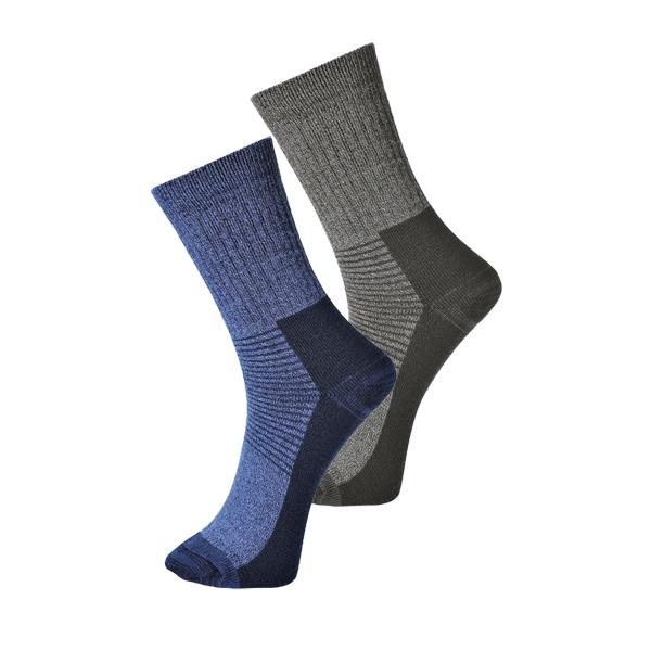Click for a bigger picture.Grey Thermal SOCKS small