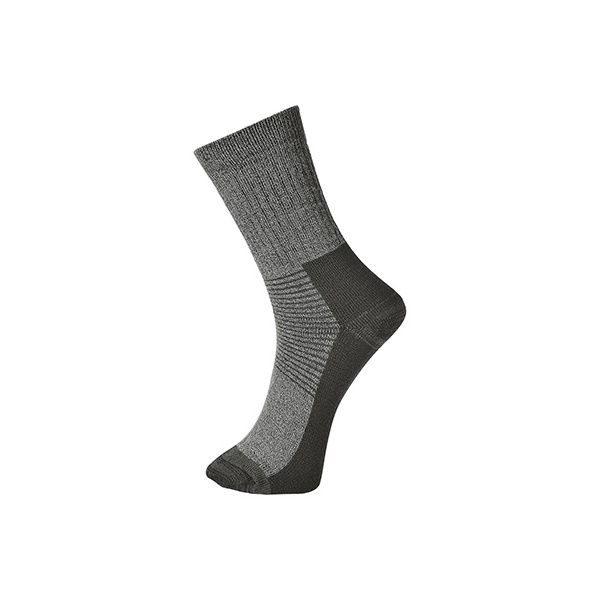 Click for a bigger picture.Grey Thermal SOCKS large