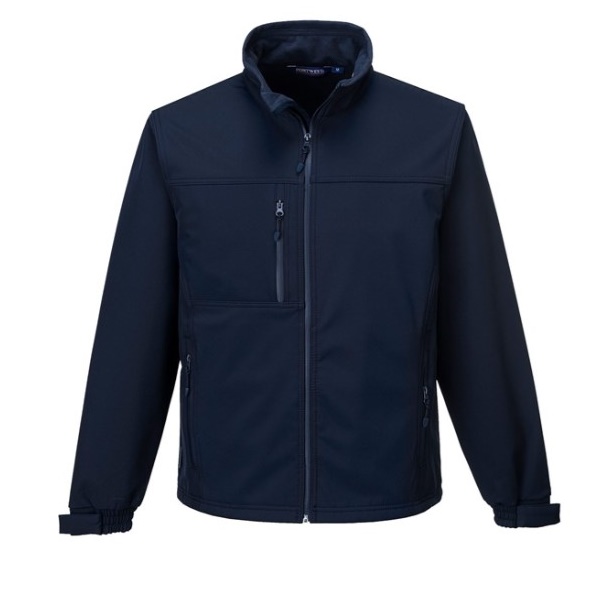Click for a bigger picture.Navy Softshell Jacket (3L) - medium