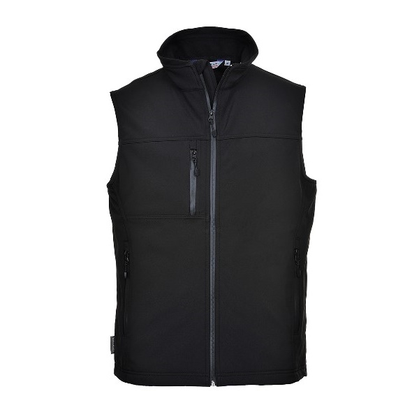 Click for a bigger picture.Black Softshell Gilet (3L) - lg