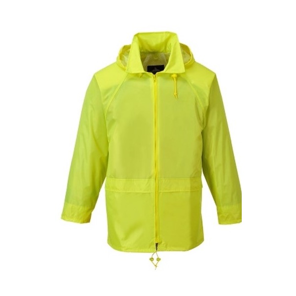 Click for a bigger picture.Yellow RAIN JACKET only  (XL)