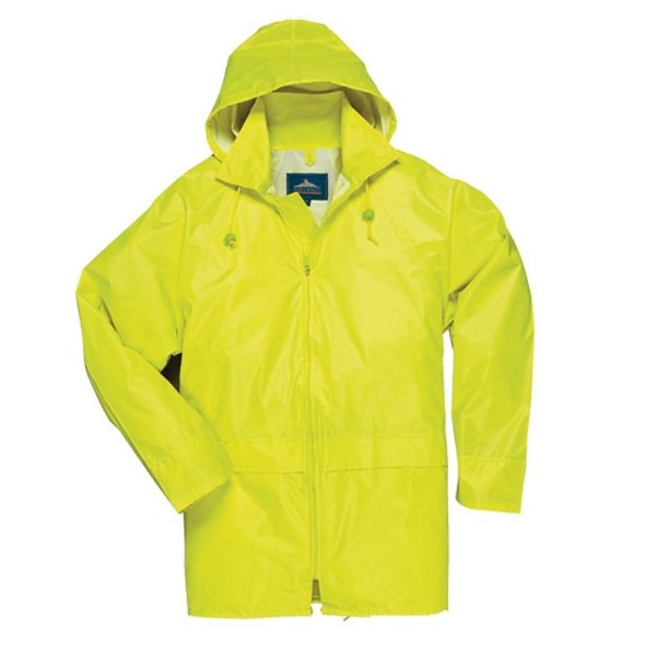 Click for a bigger picture.Yellow RAIN JACKET only (3XL)