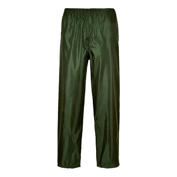 Click for a bigger picture.Olive RAIN TROUSERS only  (L)