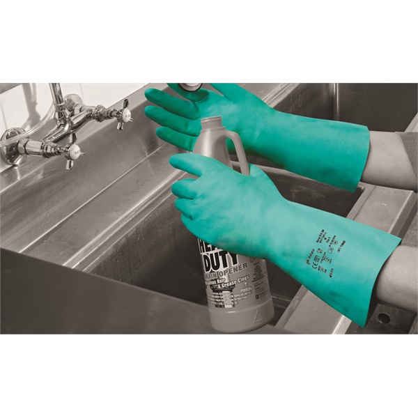 Click for a bigger picture.Nitri-Tech III NITRILE Gloves LARGE  (9)