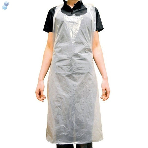 Click for a bigger picture.White 16mu APRON flat-pack 686x 1168mm
