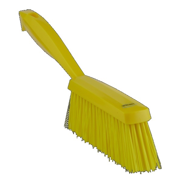 Click for a bigger picture.Medium HAND BRUSH yellow