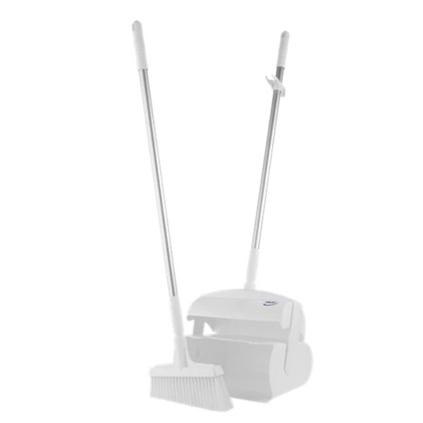 Click for a bigger picture.White Heavy Duty Lobby TRASH PAN SET
