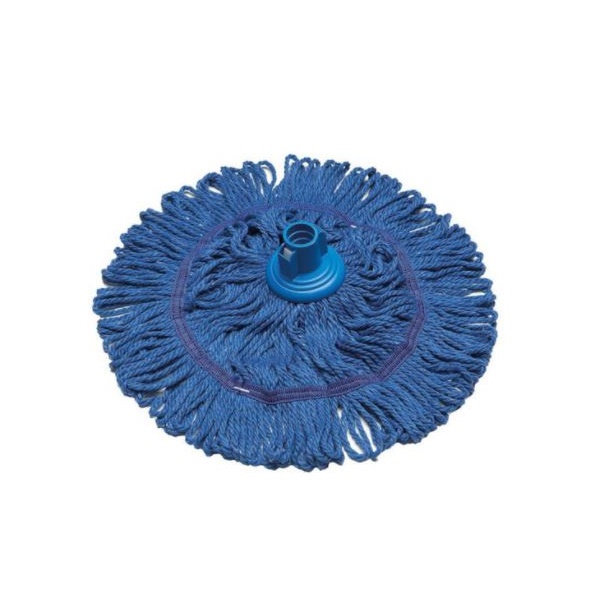 Click for a bigger picture.250gm HYGIENE SOCKET MOP blue x15
