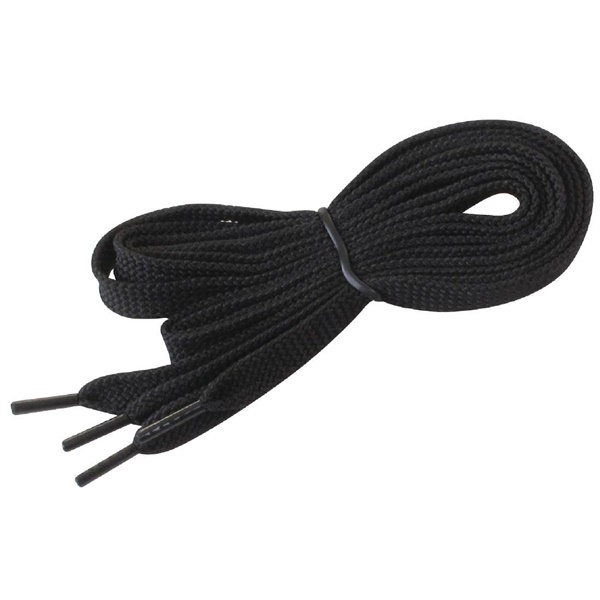 Click for a bigger picture.140cm Black Laces - pack of 5 pairs