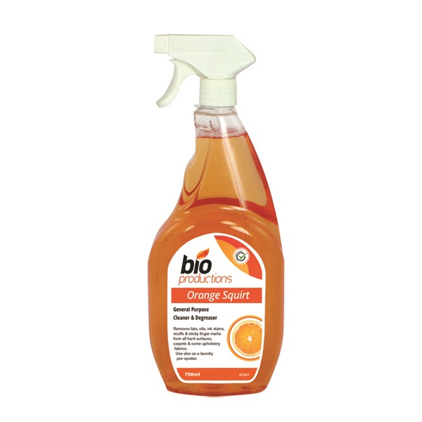 Click for a bigger picture.ORANGE SQUIRT Ready to Use  6x 750ml trigg