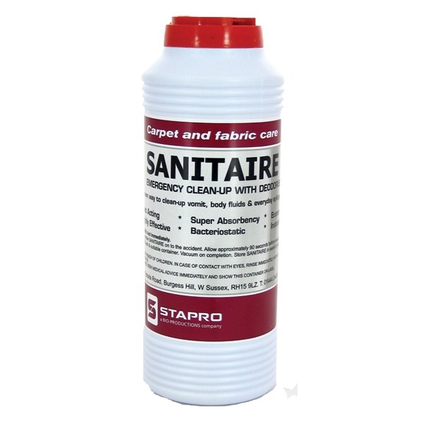 Click for a bigger picture.SANITAIRE Emergency Clean Up  240gm