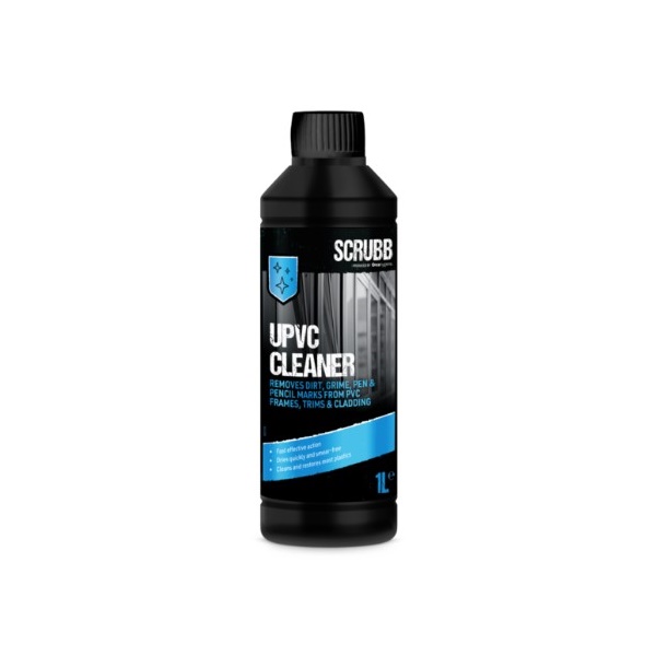Click for a bigger picture.G17 SCRUBB UPVC Cleaner 1ltr screw top