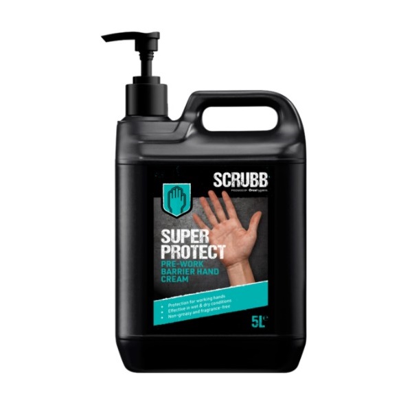 Click for a bigger picture.SCRUBB Super Protect Barrier Cream 5lt