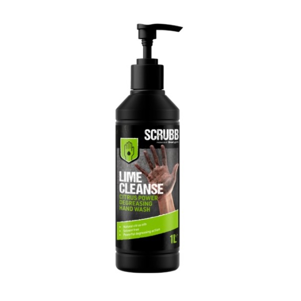 Click for a bigger picture.SCRUBB Lime Cleanse Degreasing Hand Wash