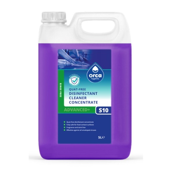 Click for a bigger picture.Quat-Free Disinfecant Cleaner 2x 5 ltr