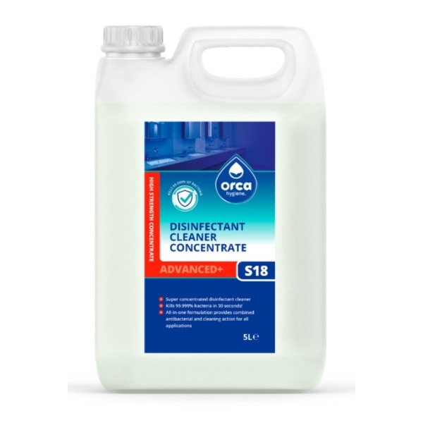 Click for a bigger picture.Advanced+ Disifectant Concentrate 4x 5ltr