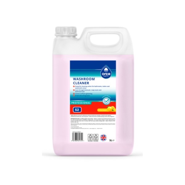 Click for a bigger picture.Washroom Cleaner 2 x 5ltr
