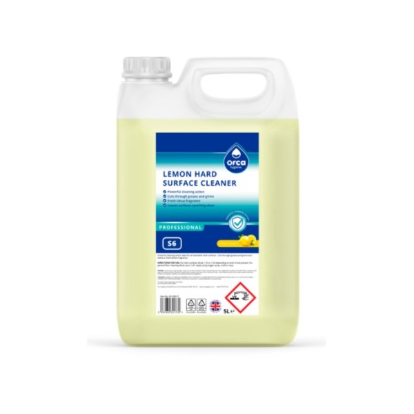 Click for a bigger picture.Lemon Hardsurface Cleaner Conc. 2 x 5ltr