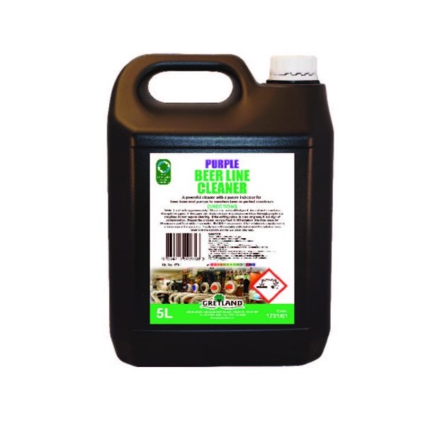 Click for a bigger picture.Purple Beer Line Cleaner 5ltr