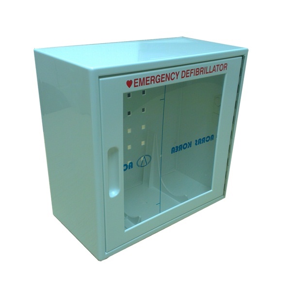 Click for a bigger picture.Wall Cabinet for iPAD Defibrillator