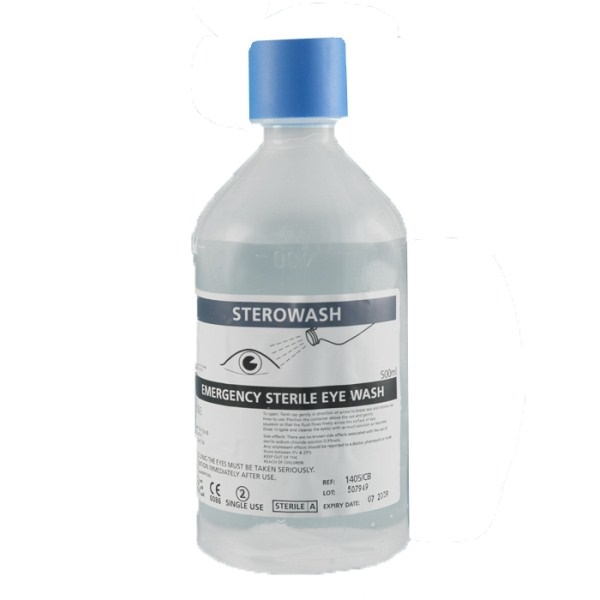 Click for a bigger picture.500ml Sterile Eye Wash Bottle
