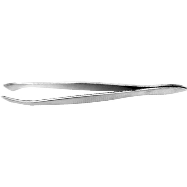 Click for a bigger picture.75mm (3) Nickle Plated Tweezers
