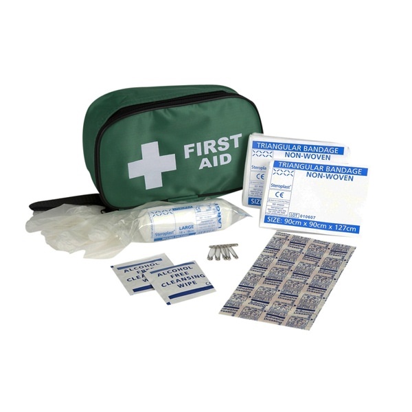 Click for a bigger picture.HSE 1 Person First Aid Kit