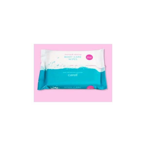 Click for a bigger picture.Carell Bed Bath Wipes - 8 x 60wipes