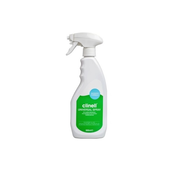 Click for a bigger picture.Clinell Universal Disinfectant Spray 500ml