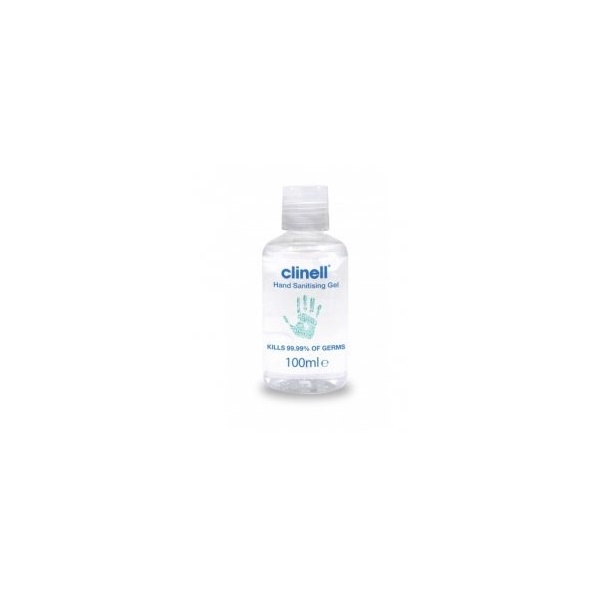 Click for a bigger picture.Clinell Hand Sanitising Alcohol Gel 100ml