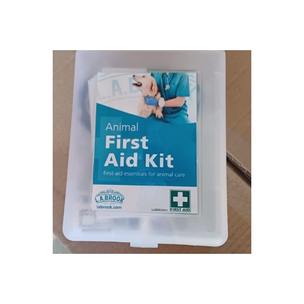 Click for a bigger picture.Pet First Aid Kit