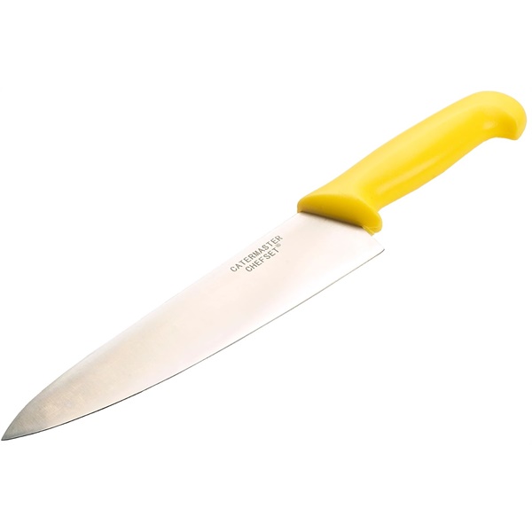Click for a bigger picture.Yellow 8.5 Cook's Knife