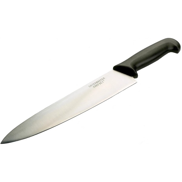 Click for a bigger picture.Black 10 Cook's Knife